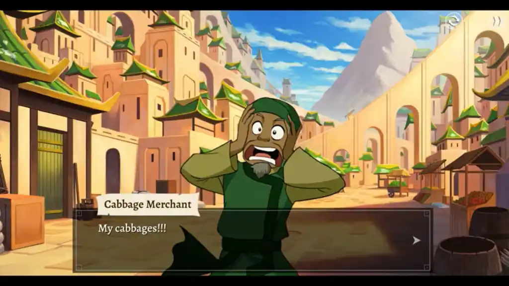 Cabbage Merchant in Avatar Generations