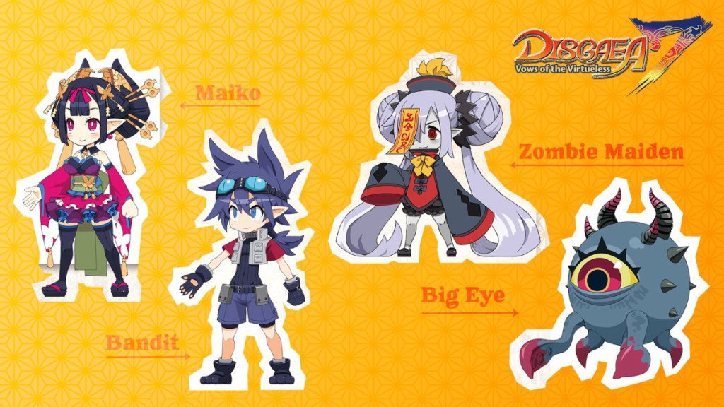 Disgaea 7 New Classes