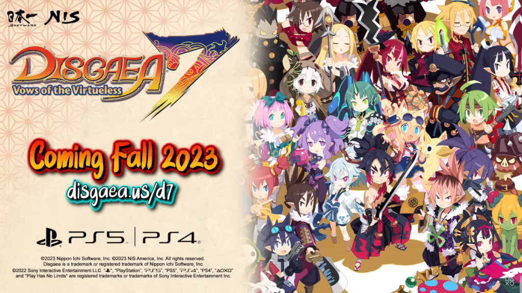 Disgaea 7 Title