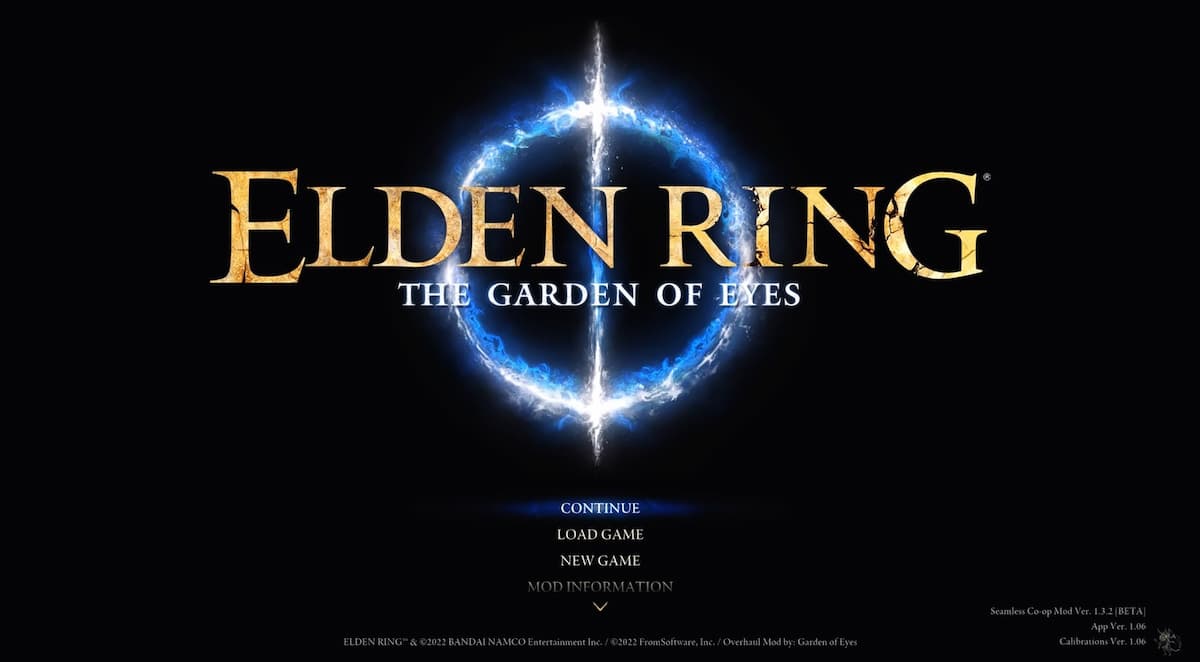 Elden Ring Garden of Eyes mod