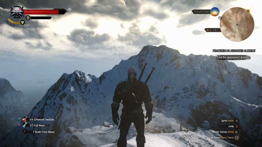 Geralt in The Witcher 3 Wild Hunt