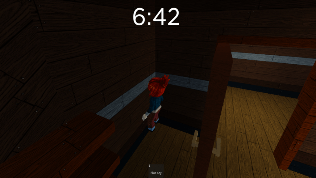 Hiding Behind a Door in Roblox Spider