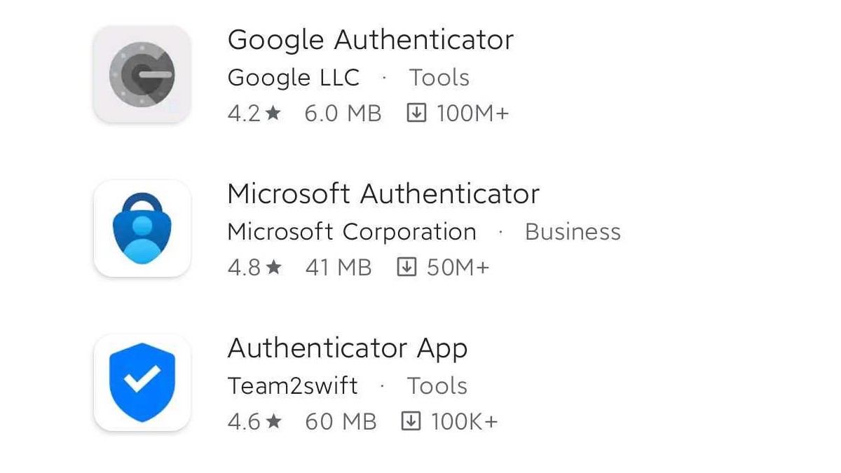 Using an Authenticator App