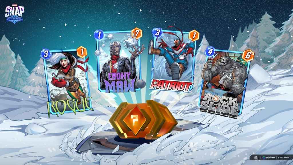Marvel Snap Collection of cards