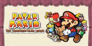 Paper Mario and the Thousand year Door title cover