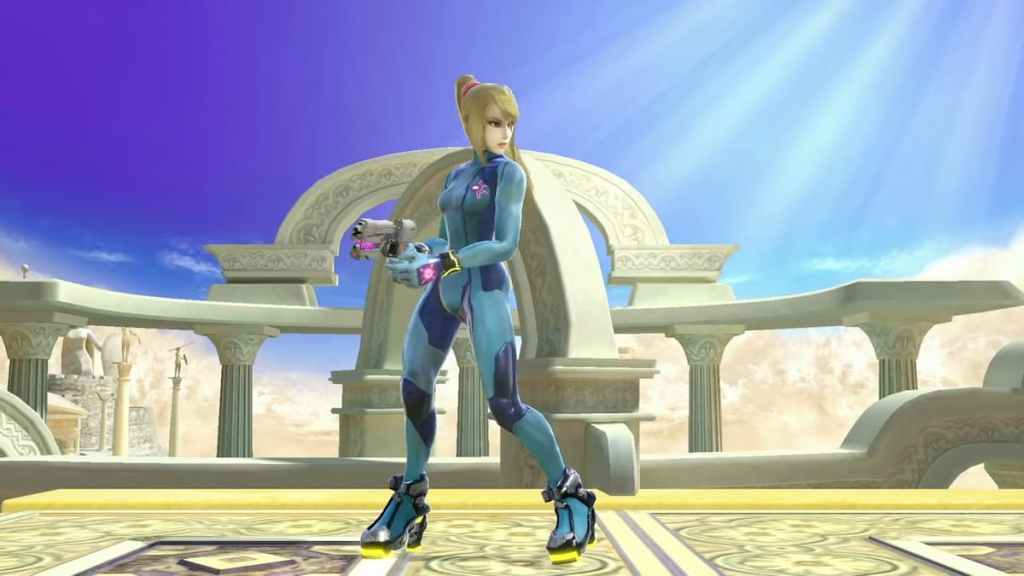 Samus from Super Smash Bros.