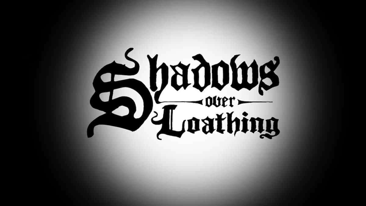 Shadows Over Loathing Title Screen