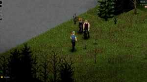 Two Zombies in Project Zomboid