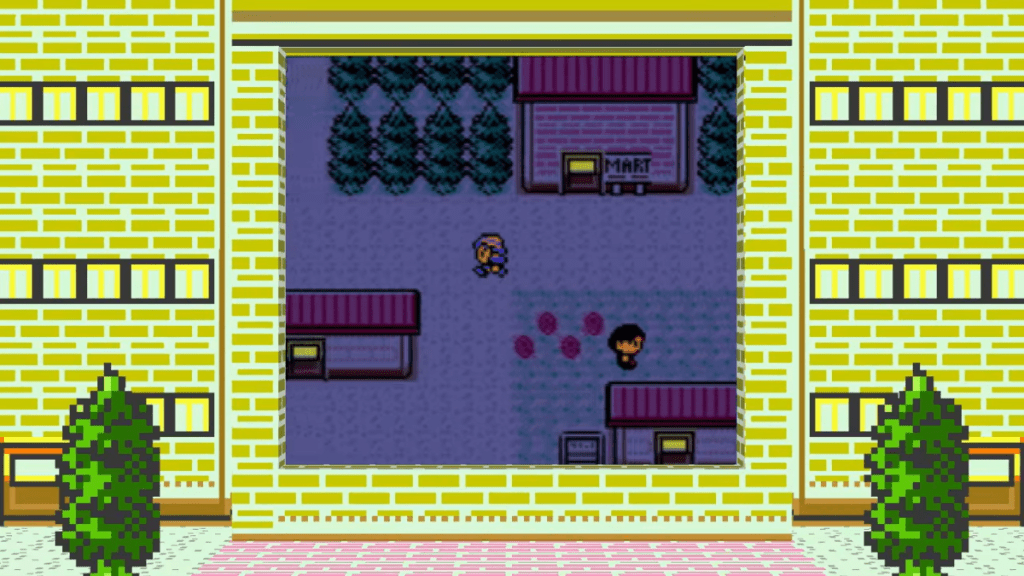 Walking in Pokemon Crystal