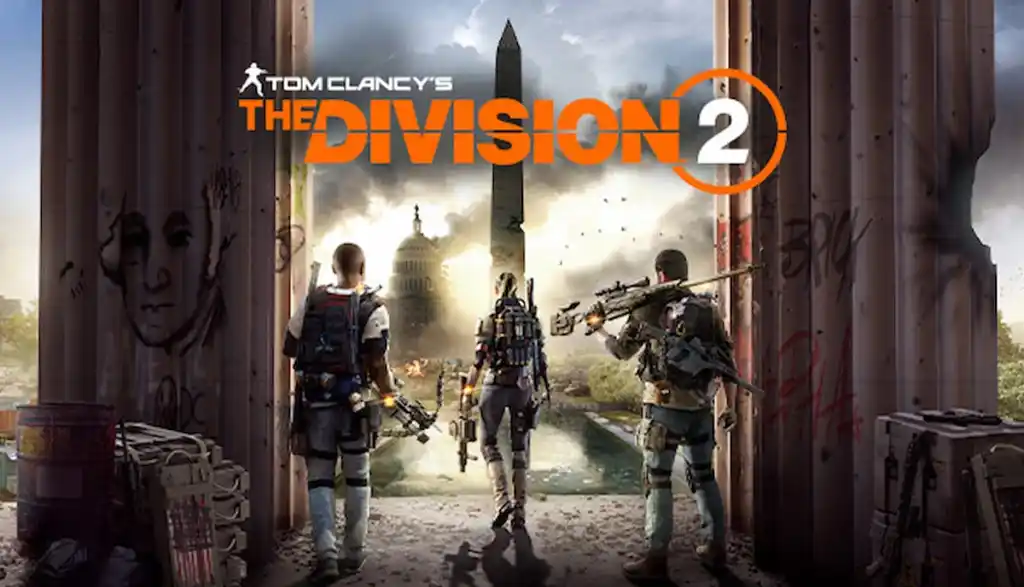 Tom Clancy's The Division 2 title cover