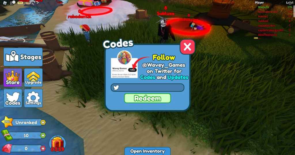 Roblox Broken Bones 5 Codes (April 2023)