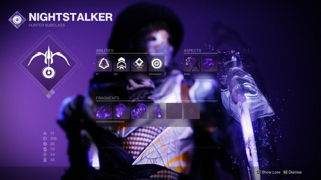 Destiny 2 Grandmaster Nightfall Hunter build.