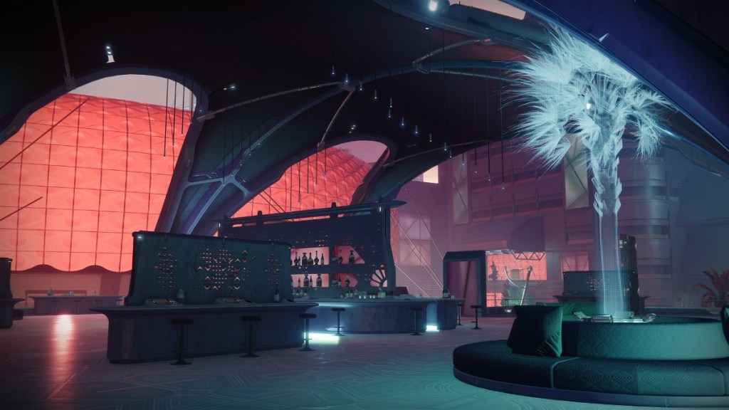 Destiny 2 Lightfall environment screenshot.