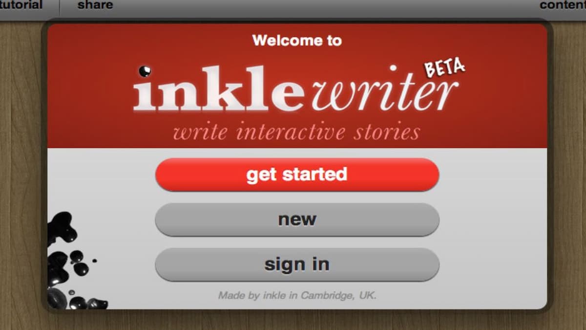 inklewriter logo