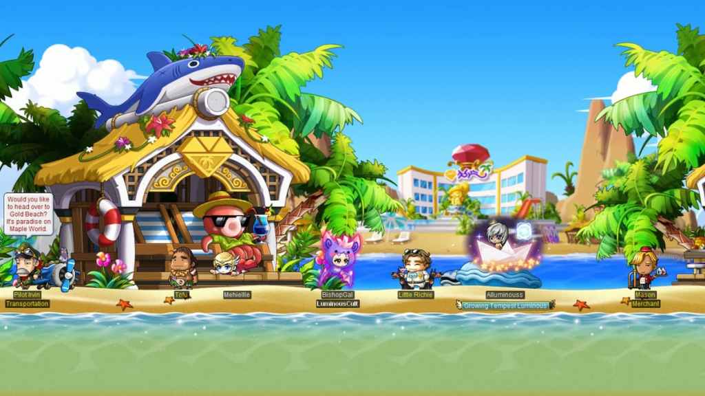 maplestory beach