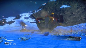 No Man's Sky - How to find crashed ships - Ship on planet.