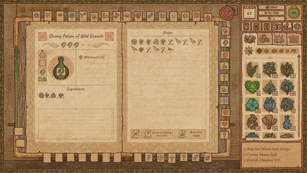 Potion Craft How to Find and Craft Potion of Wild Growth Gamer