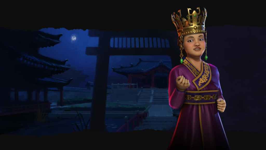 Seondok of Korea in Civ VI