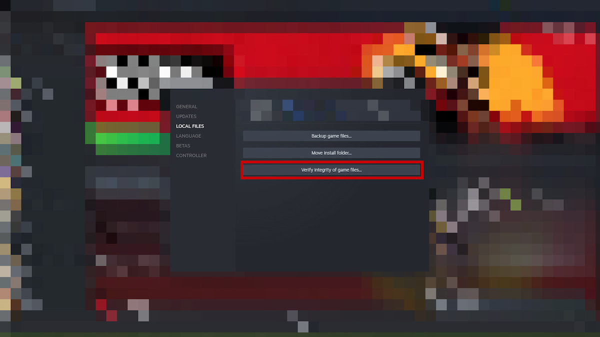 Verify Steam File Integrity