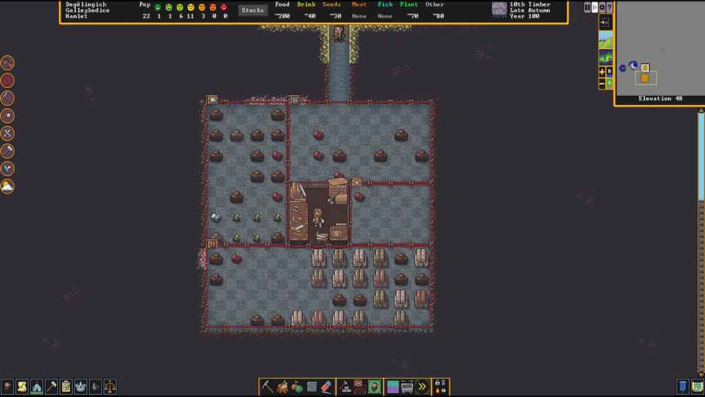 workshop pocket in dwarf fortress