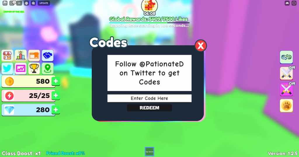 zapper simulator redeem codes