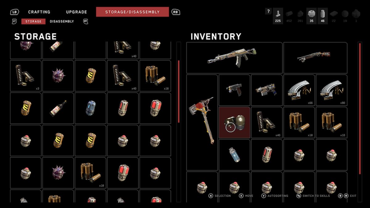 Inventory for Atomic heart