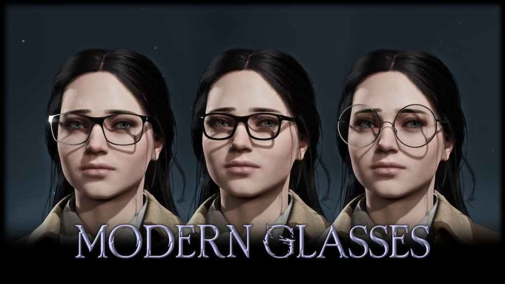 Modern Glasses Mod for Hogwarts Legacy