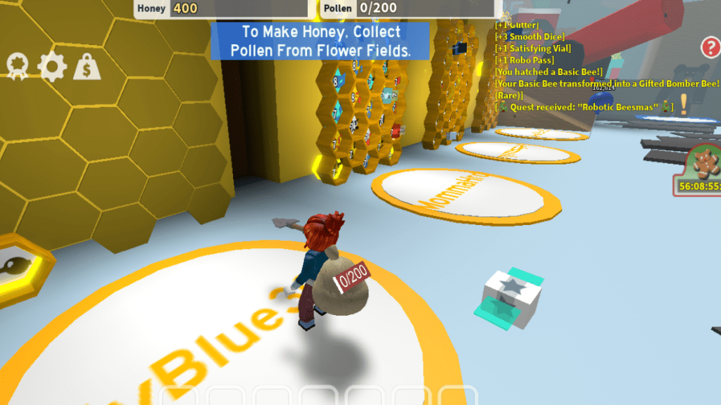 Roblox Bee Swarm Simulator Making Honey