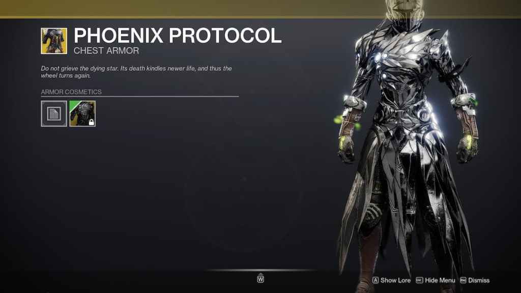 Best Destiny 2 fashion - Phoenixfall. 