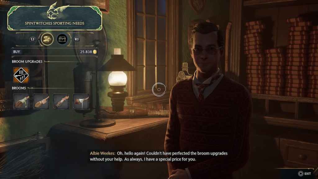 Best Side Quests to Do in Hogwarts Legacy - Albie Weekes in store. 