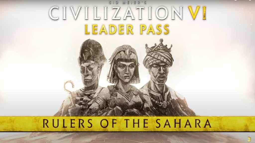 Rulers of the Sahara Title Screen | Image by Firaxis Games