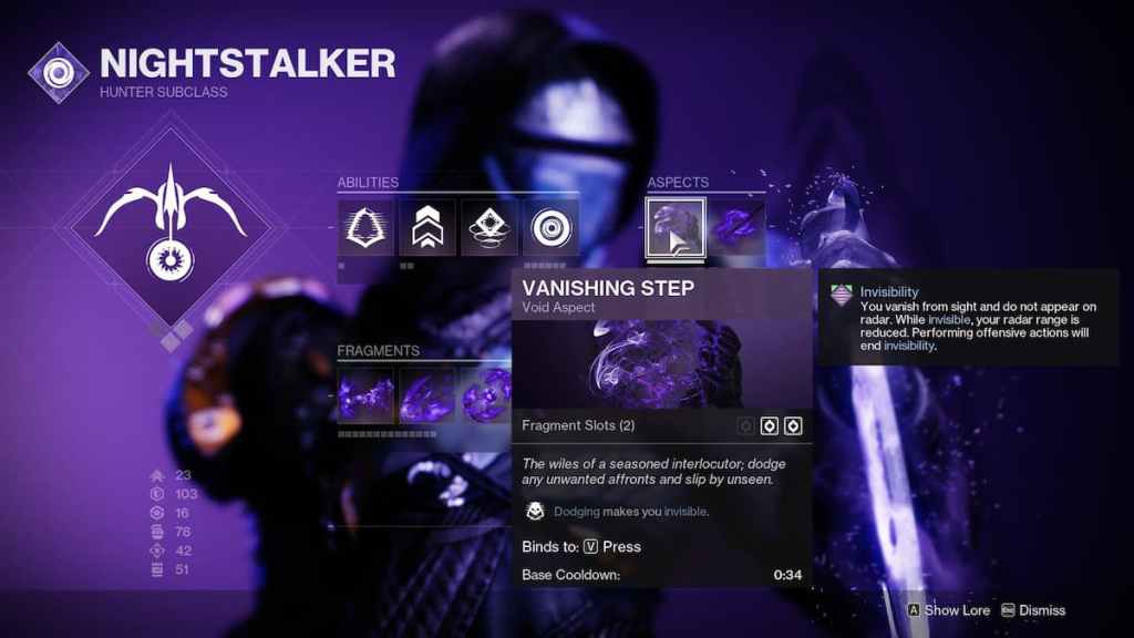 Best Rat King build in Destiny 2 - Void Hunter Aspects. 