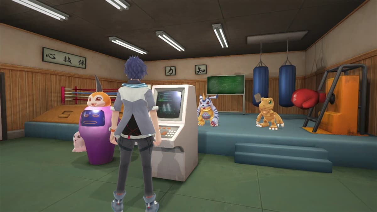 digimon world next order training