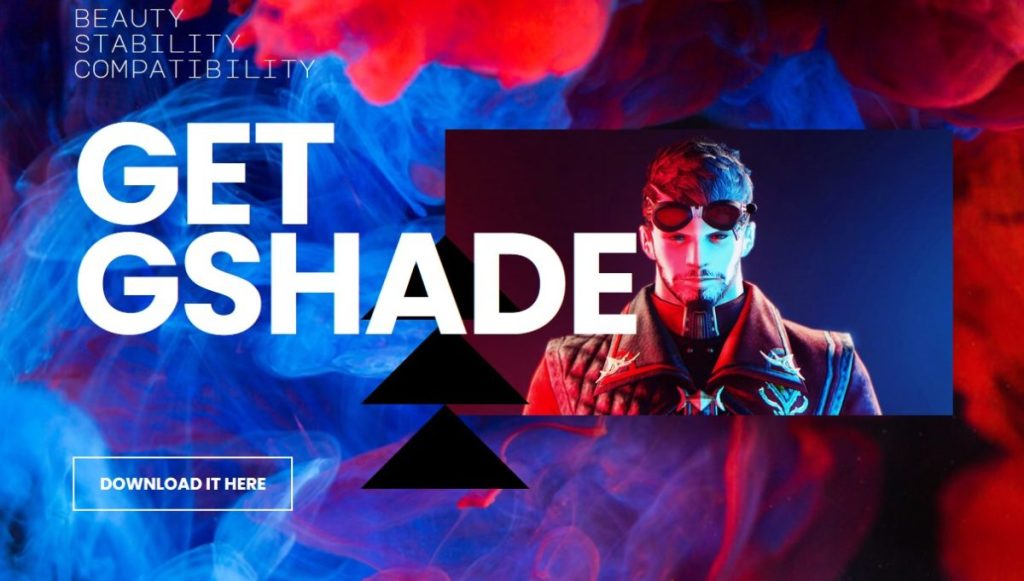 GShade website banner