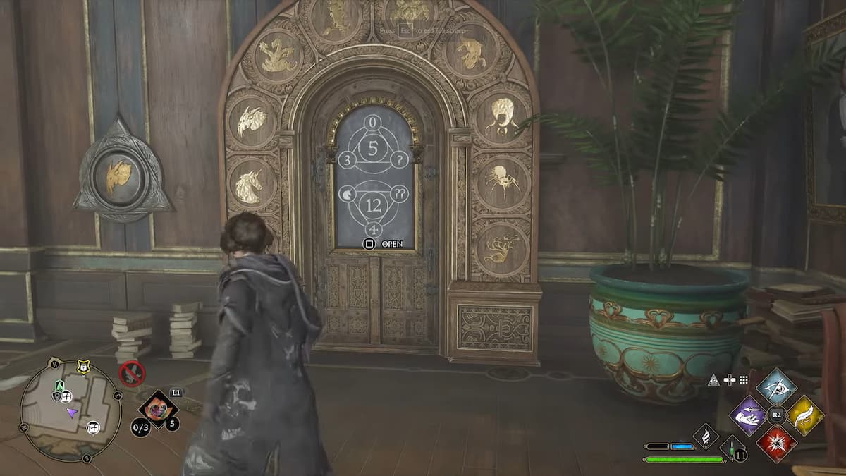 How To Solve Astronomy Wing Door Symbol Puzzle In Hogwarts Legacy