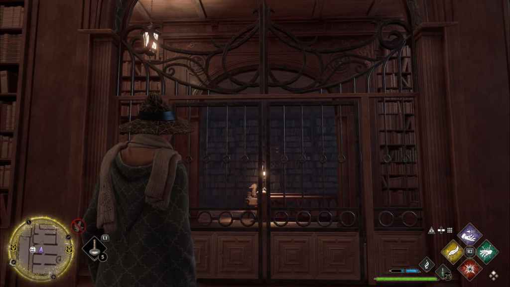 Hogwarts Legacy - Can you go back to the restricted section of the Library location