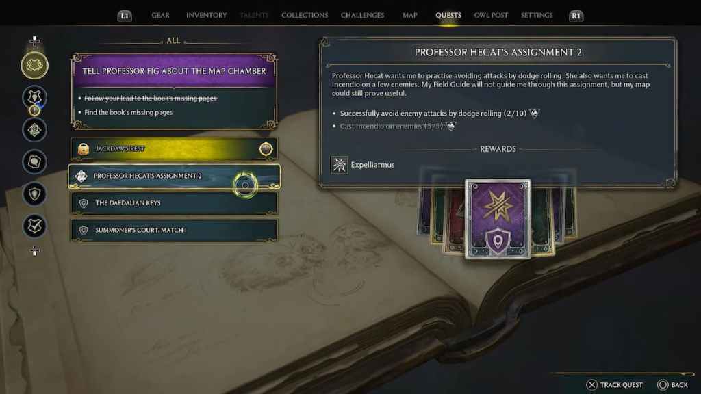 hogwarts legacy hecats assignment