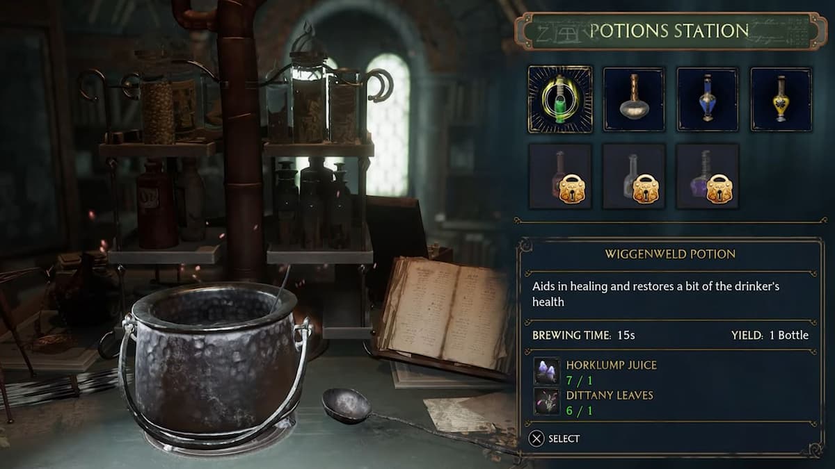 How To Get Horklump Juice In Hogwarts Legacy Gamer Journalist   Hogwarts Legacy Wiggenweld Potion 