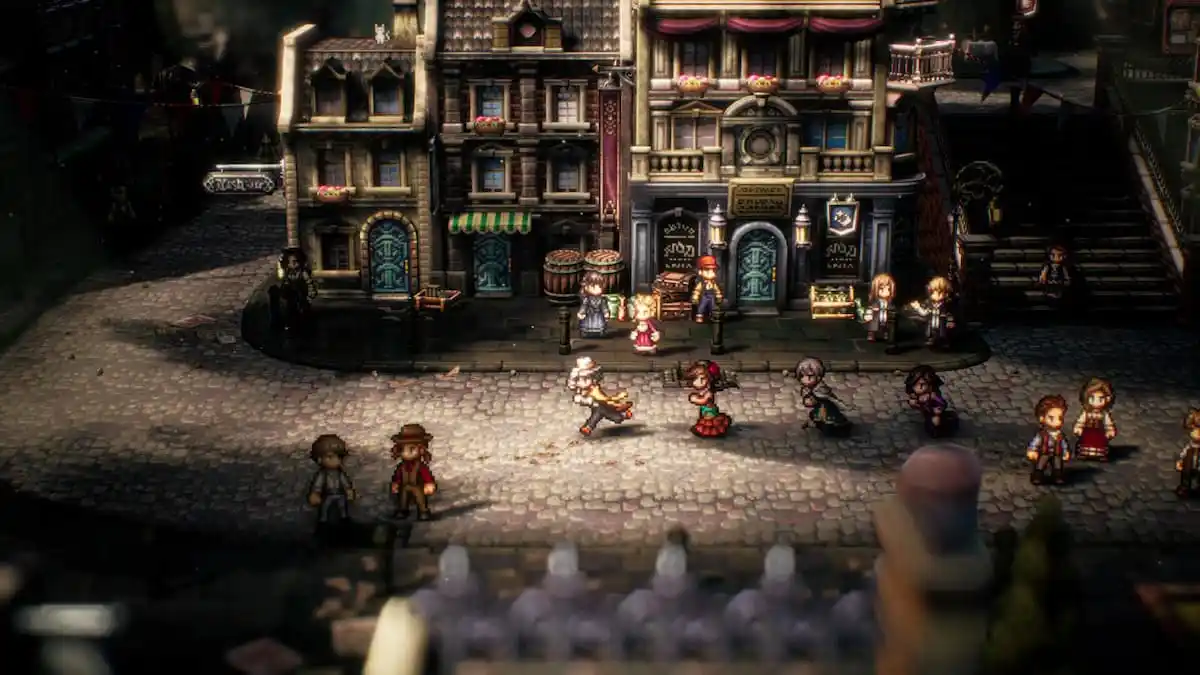 How to complete Sword Hunter in the Decaying Temple in Octopath