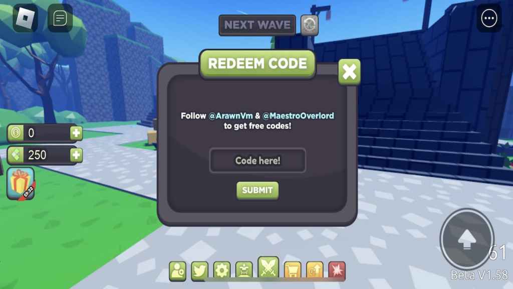 Roblox Kill Monsters to Save Princess codes for free Gems in