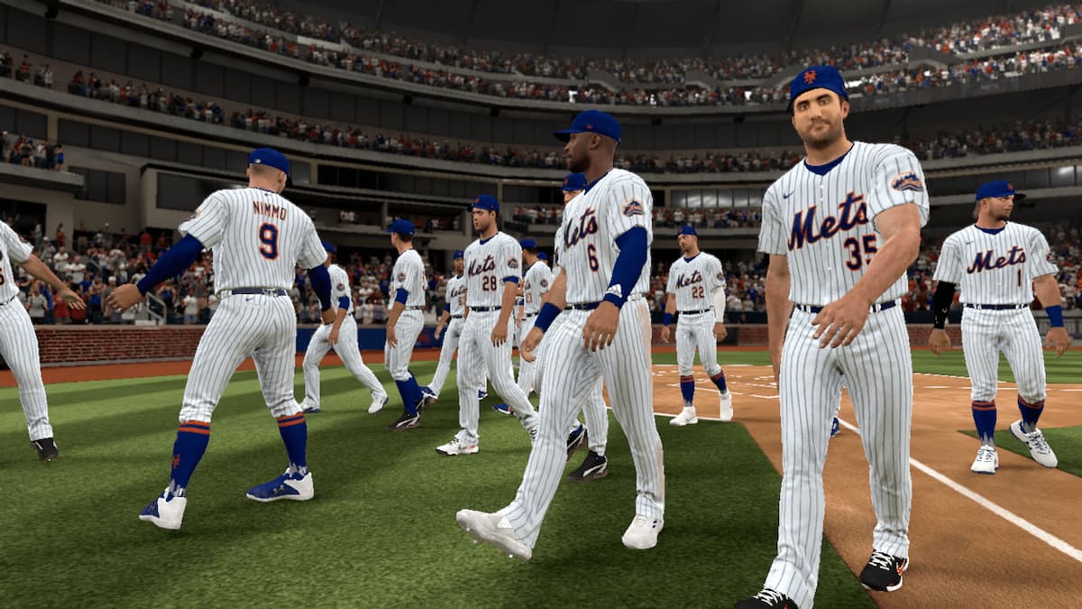 Screenshot of New York Mets Players