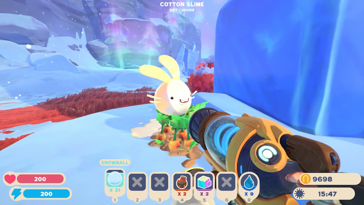 slime rancher 2 cotton slime on carrots