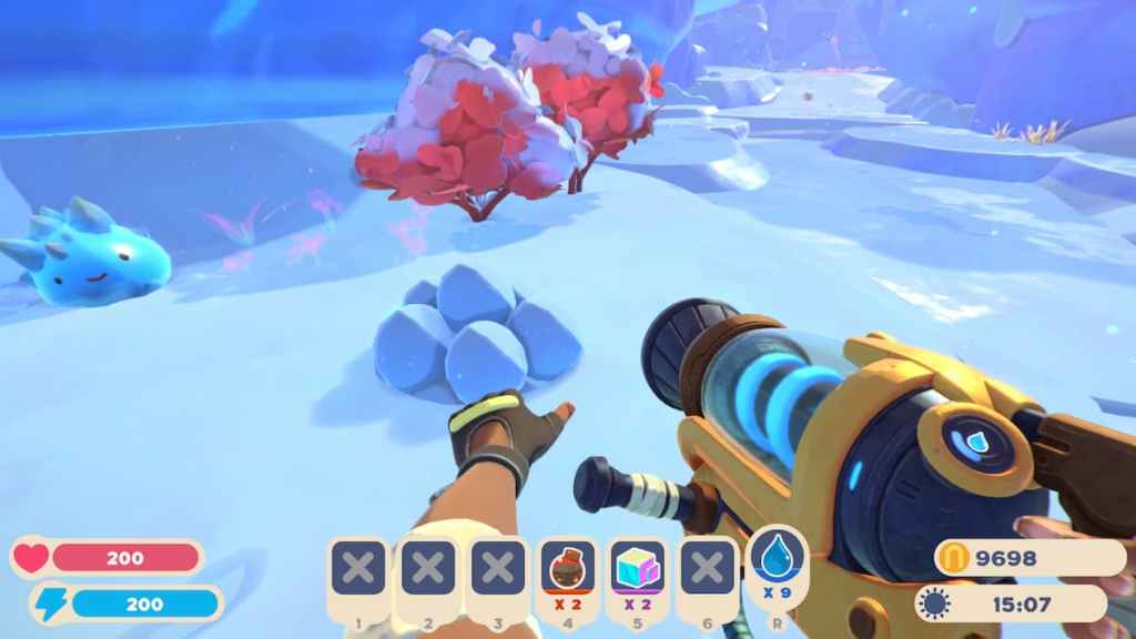 snow balls in Slime Rancher 2