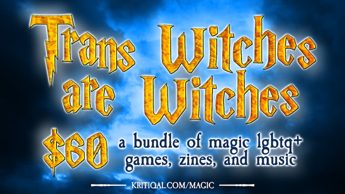 Trans Witches are Witches Bundle | Image by Kritiqal