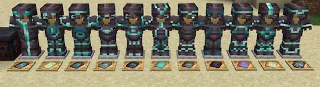 Minecraft armor trims