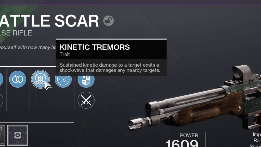 What Does the Kinetic Tremors Perk do in Destiny 2 Lightfall? Kinetic Tremors perk description.