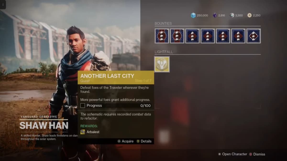 How to Get Arbalest Exotic Fusion Rifle and Catalyst in Destiny 2