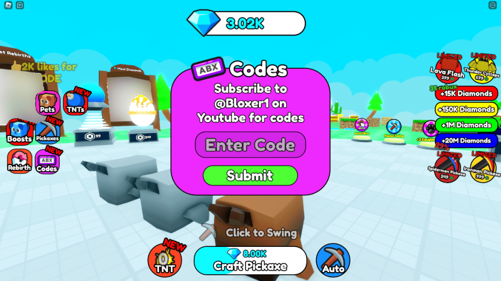 Block Miner Codes