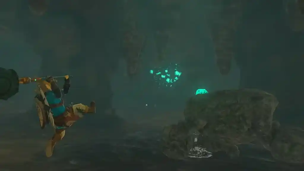 Cave in Zelda Tears of the Kingdom