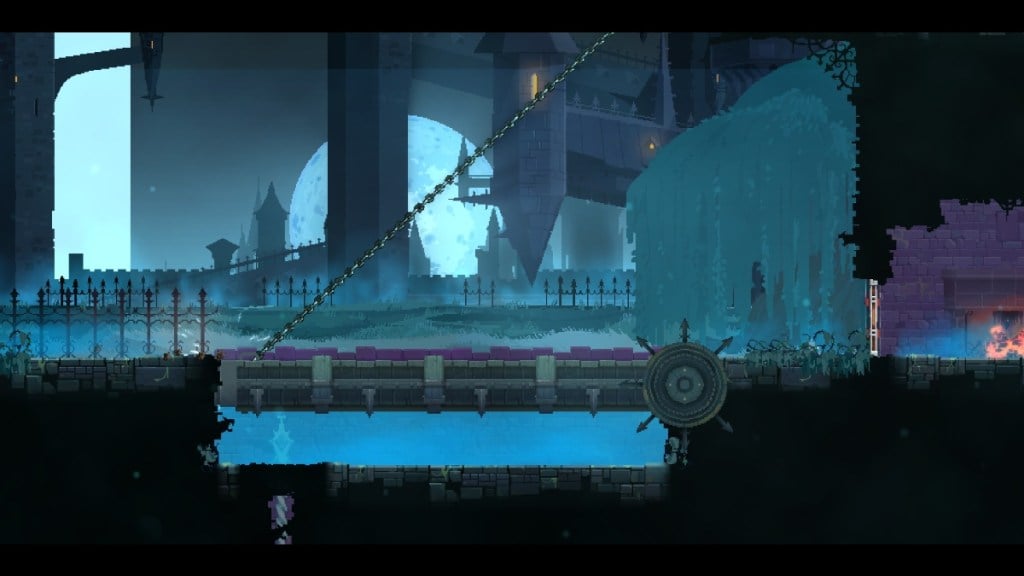 Return to Castlevania Bridge Down